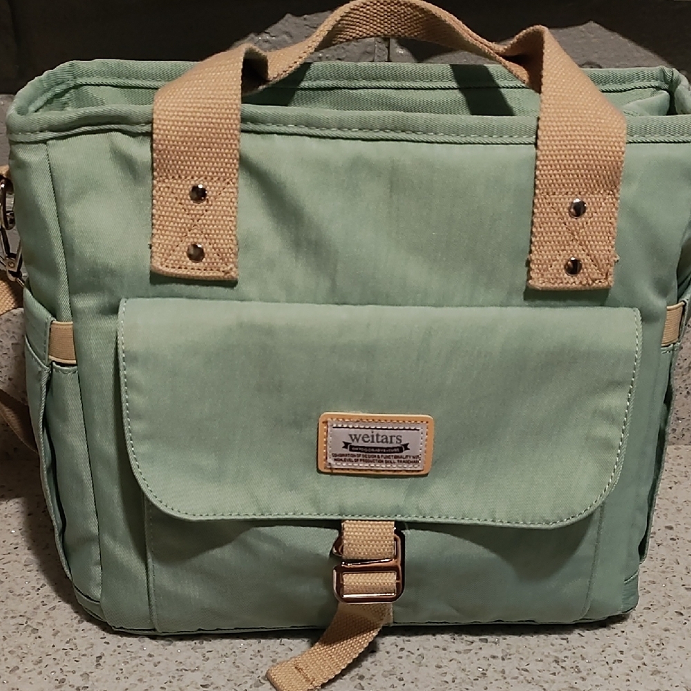Weitars Green Canvas Lunch Bag - Picture 8 of 12